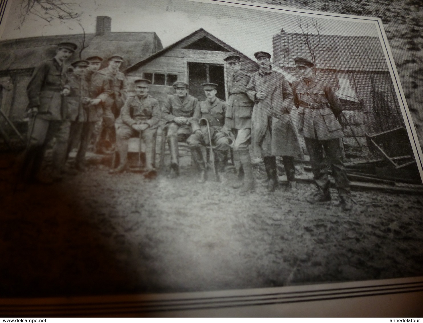 1914-1918 LA GUERRE en Yser->Mitrailleuse belge trainée par des chiens;Zouaves;Epluchage pommes de terre;Elverdinghe;etc