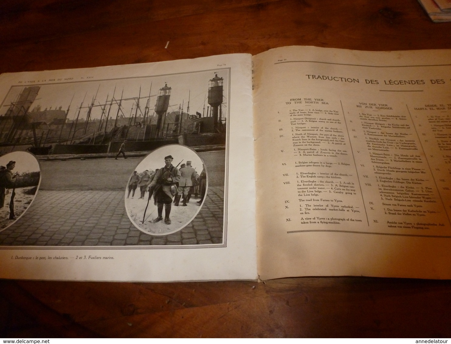 1914-1918 LA GUERRE en Yser->Mitrailleuse belge trainée par des chiens;Zouaves;Epluchage pommes de terre;Elverdinghe;etc