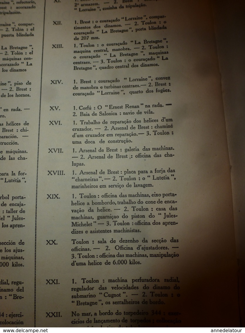 1914-1918 LA GUERRE--> Notre marine de guerre (La Bretagne,Le Vergniaud,Chevalier,Orage,Suffren,La Provence,Lutétia,etc