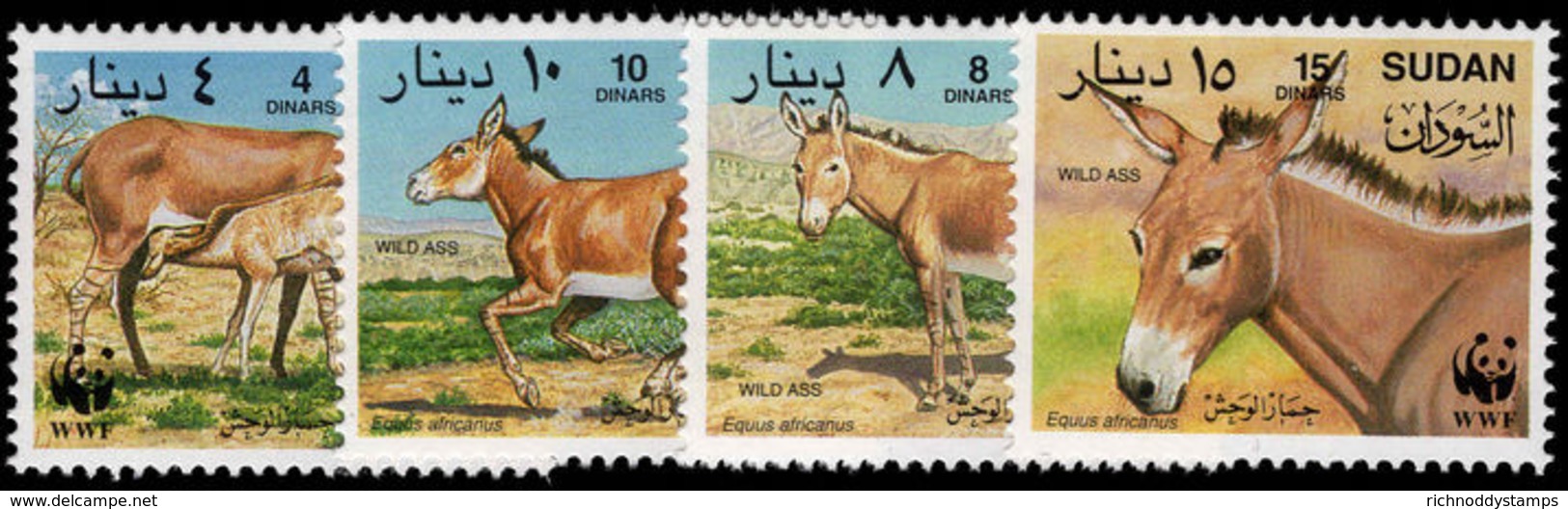 Sudan 1994 Wild Ass Unmounted Mint. - Sudan (1954-...)