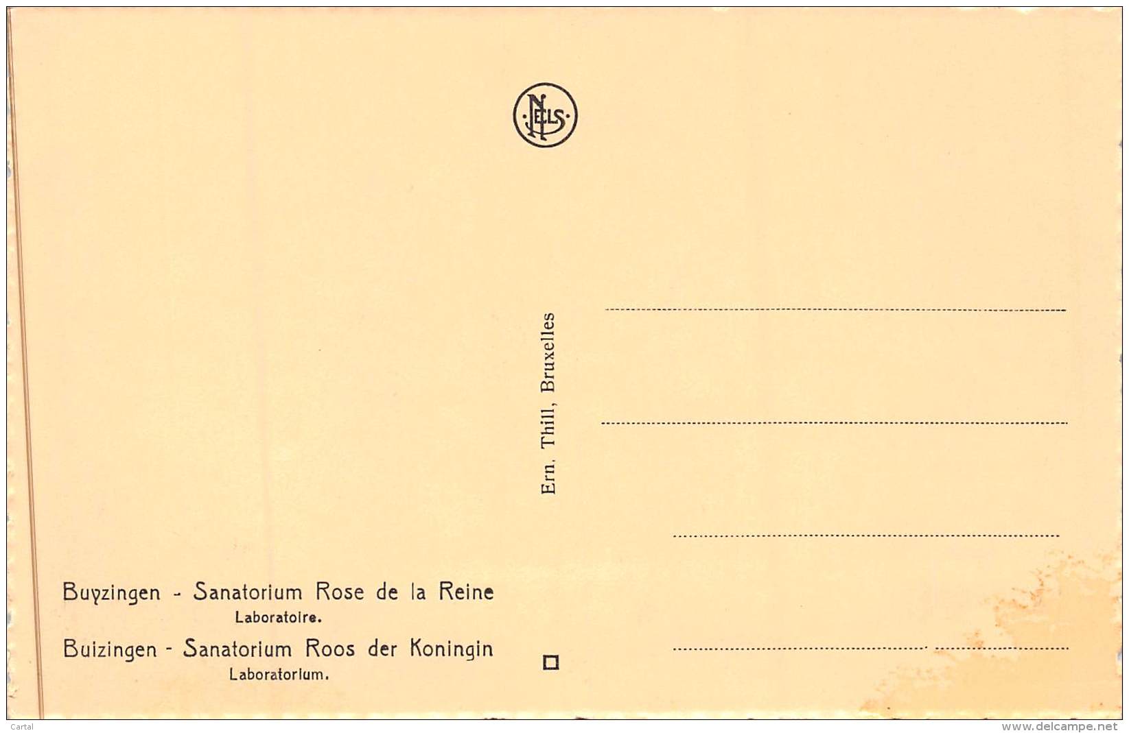 BUIZINGEN - Sanatorium Roos Der Koningin - Laboratorium - Halle