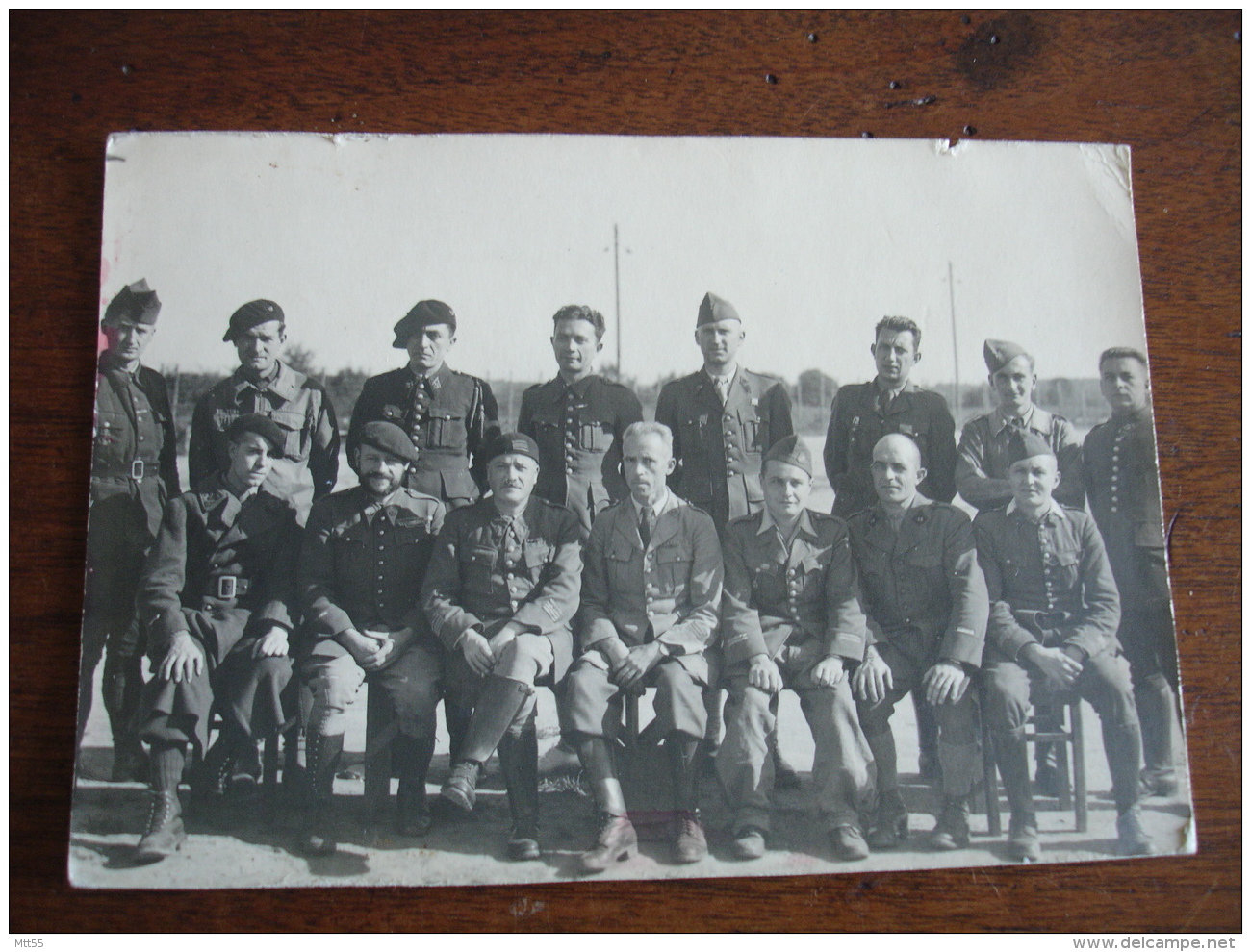 Carte Photo Photographie Prisonnier De Guerre 39.45 - Guerre 1939-45