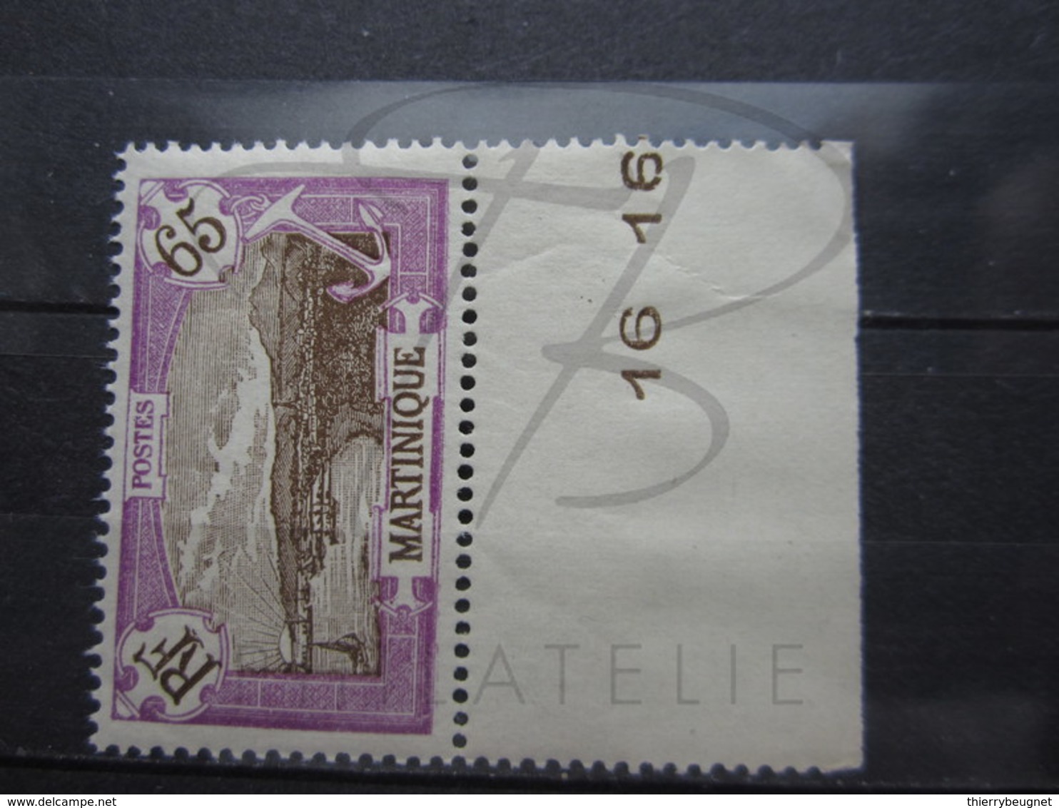 VEND BEAU TIMBRE DE MARTINIQUE N° 122 + BDF , XX !!! - Neufs