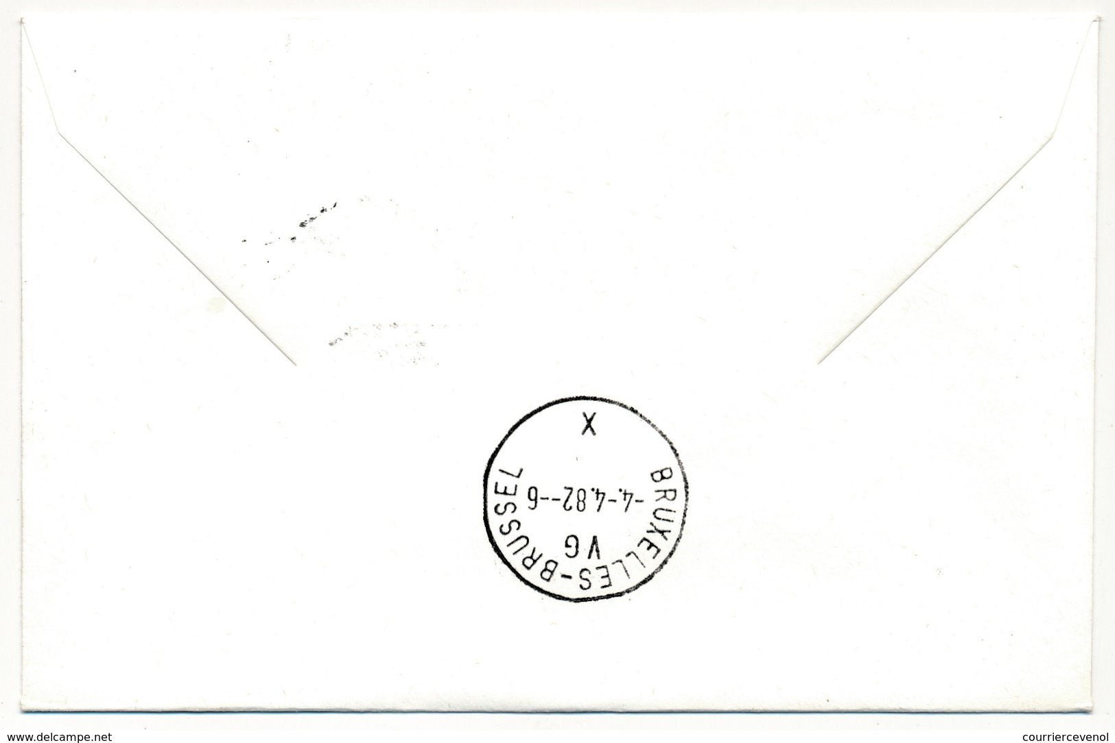 BELGIQUE - 2 Enveloppes SABENA - 1ere Liaison Aérienne - BRUXELLES - KILIMANJARO - 2.4.1982 Et Retour - Otros & Sin Clasificación
