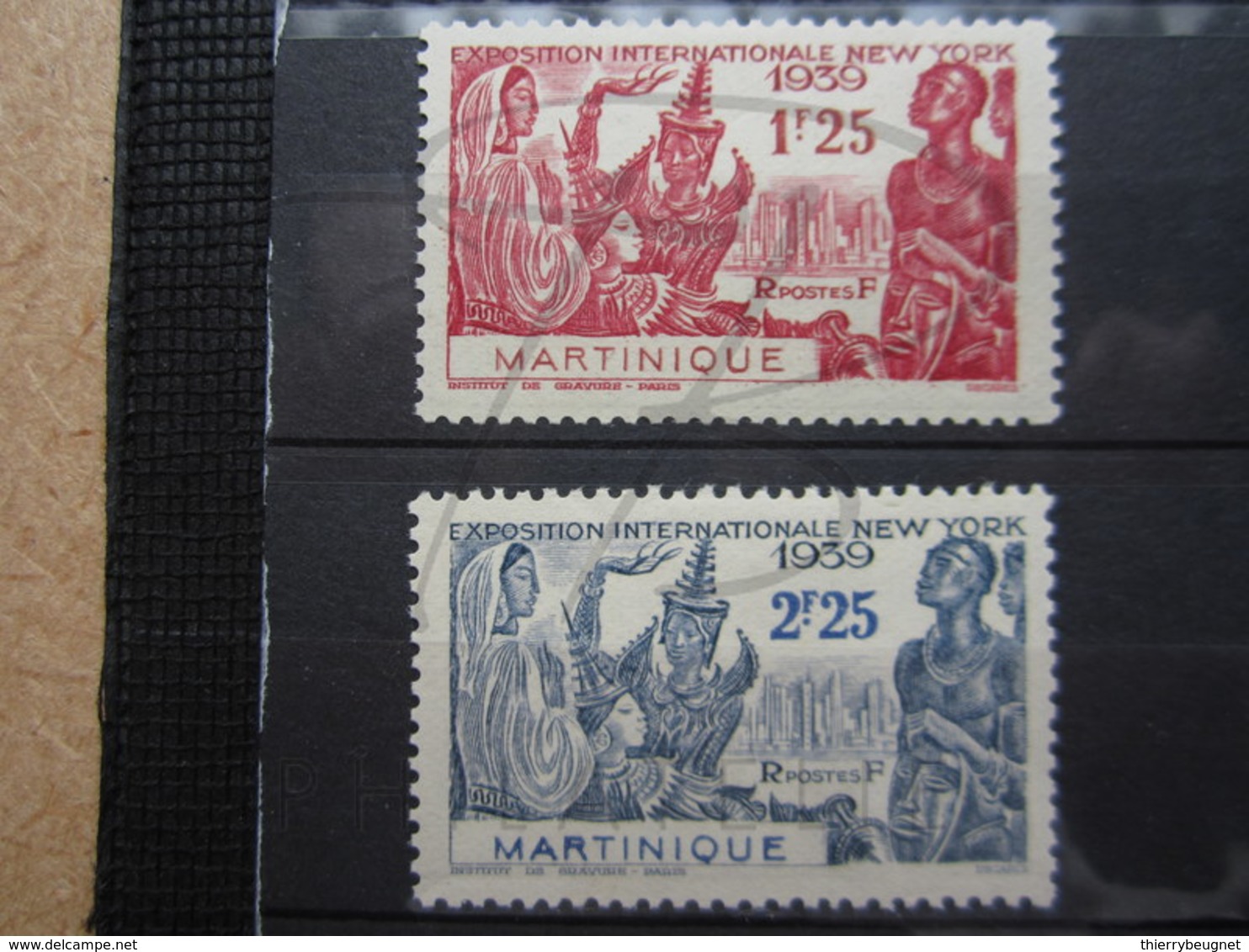 VEND BEAUX TIMBRES DE MARTINIQUE N° 168 + 169 , X !!! - Neufs