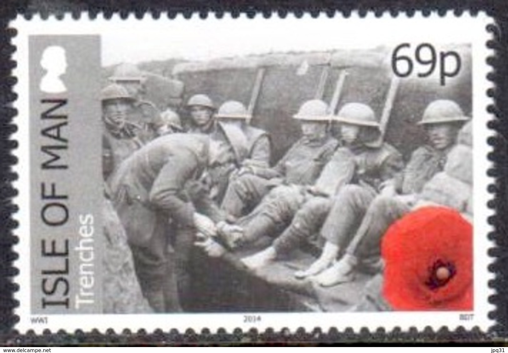 Man - World War I - Tranchées ** 2018 - Isola Di Man