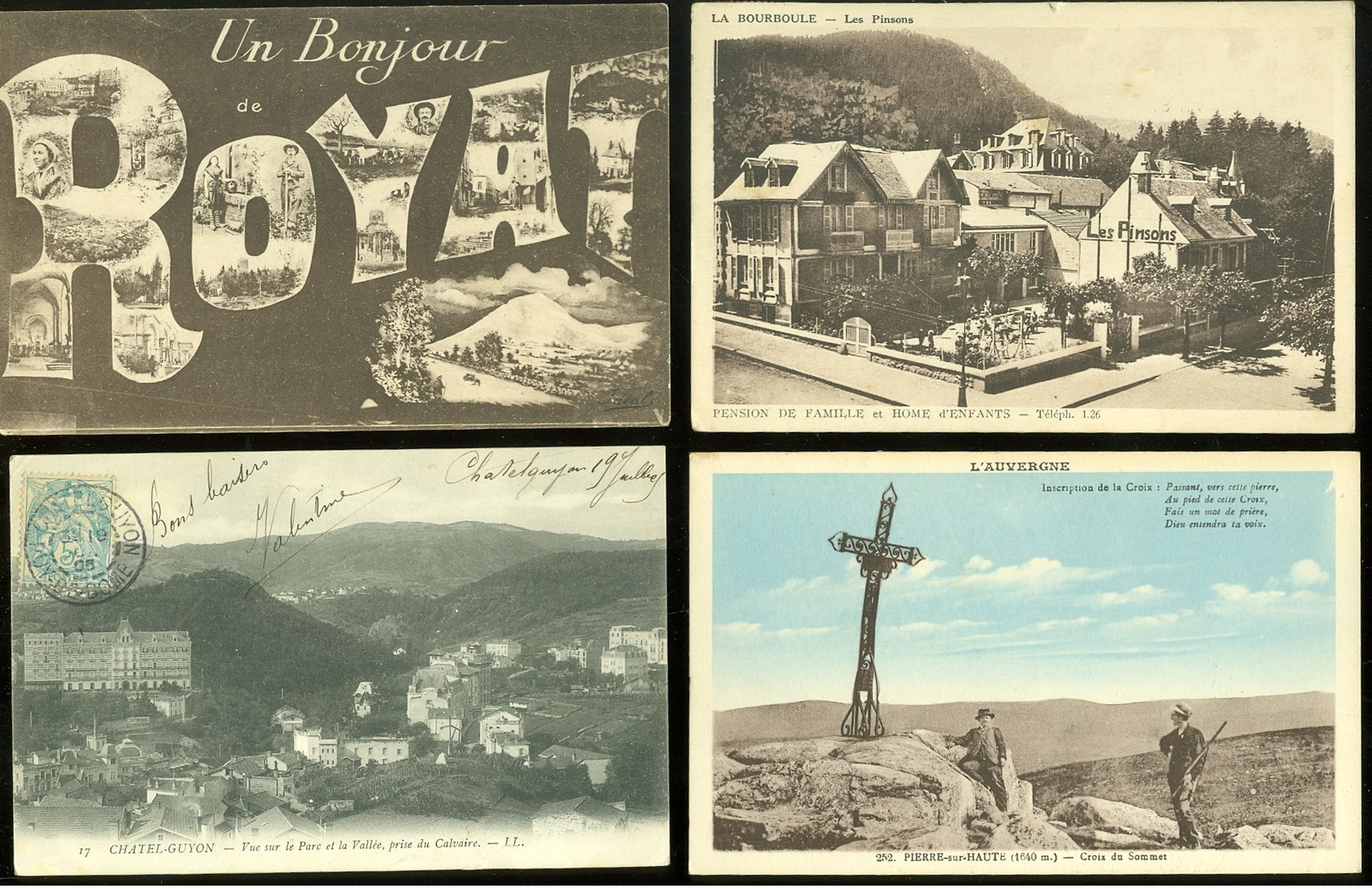 Beau Lot De 60 Cartes Postales De France Puy - De - Dôme     Mooi Lot Van 60 Postkaarten Van Frankrijk ( 63 ) - 60 Scans - 5 - 99 Cartes