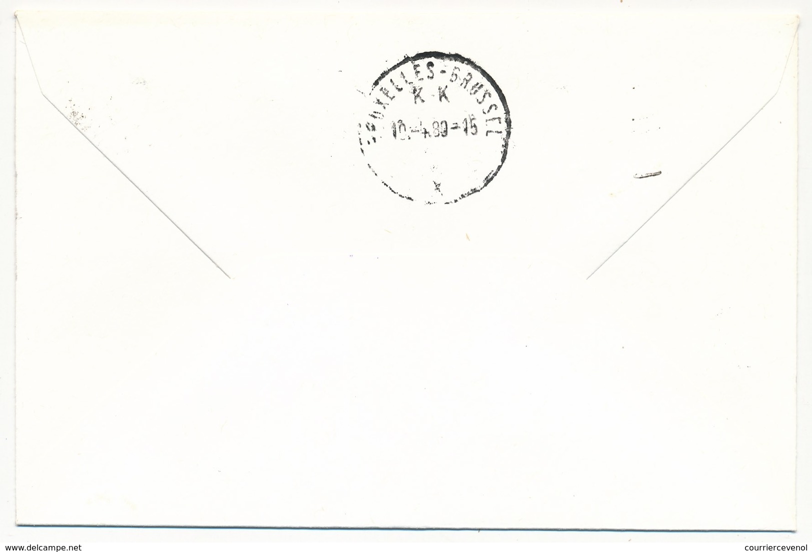 BELGIQUE - 2 Enveloppes SABENA - 1ere Liaison Aérienne - BRUXELLES - DETROIT - 9.4.1980 Et Retour - Sonstige & Ohne Zuordnung