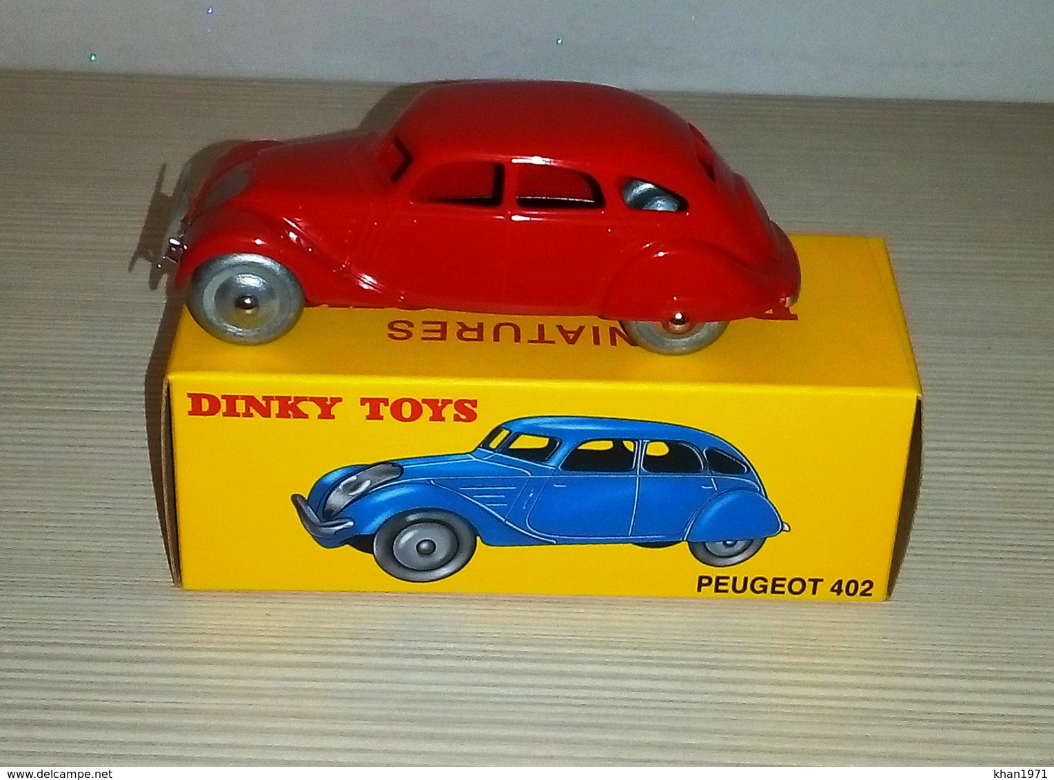 DINKY TOYS PEUGEOT 402 - NR 24 K- 2018 - DEAGOSTINI MATTEL - REPLICA - Dinky