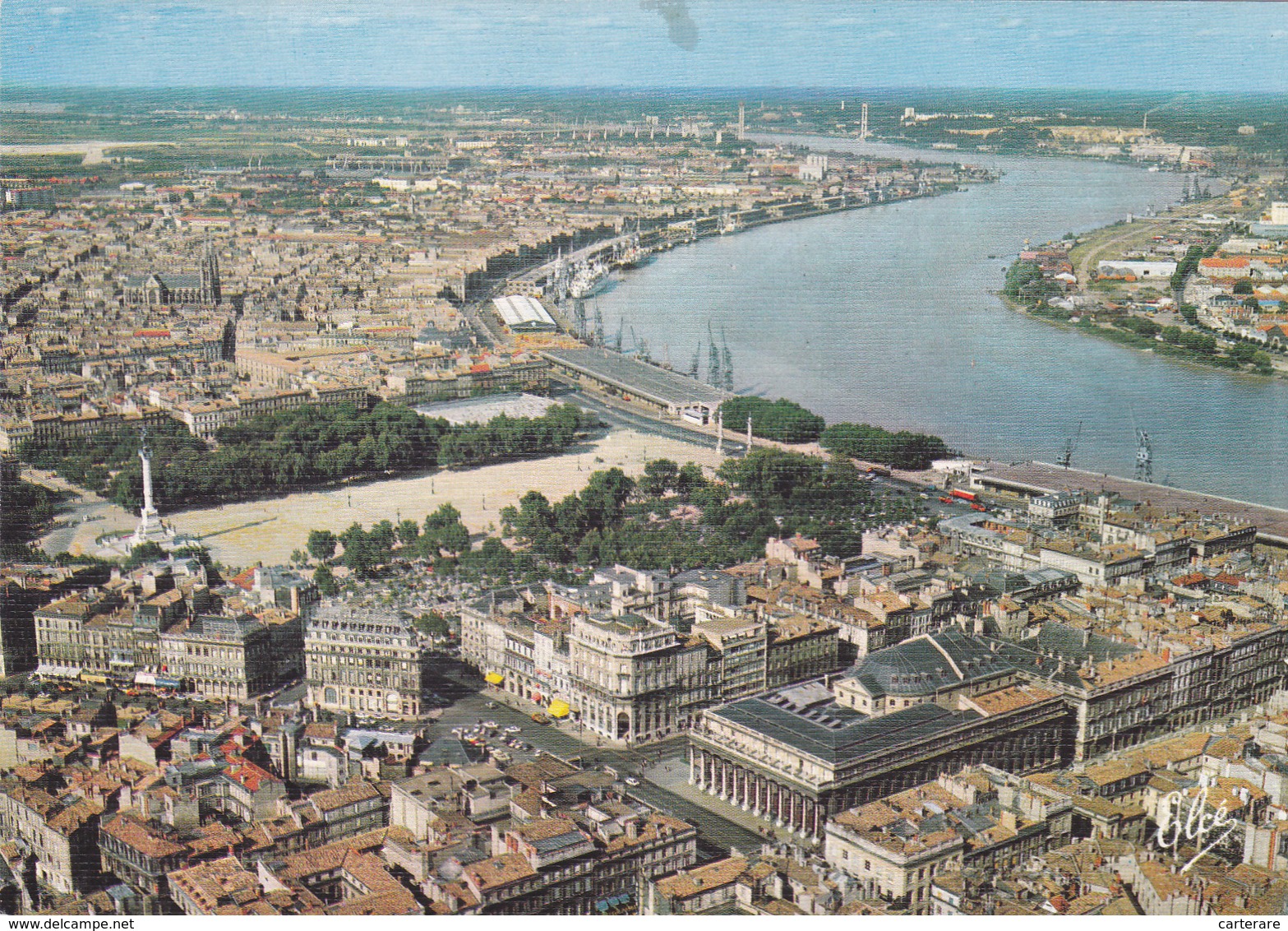 33,GIRONDE,BORDEAUX,VUE AERIENNE - Bordeaux