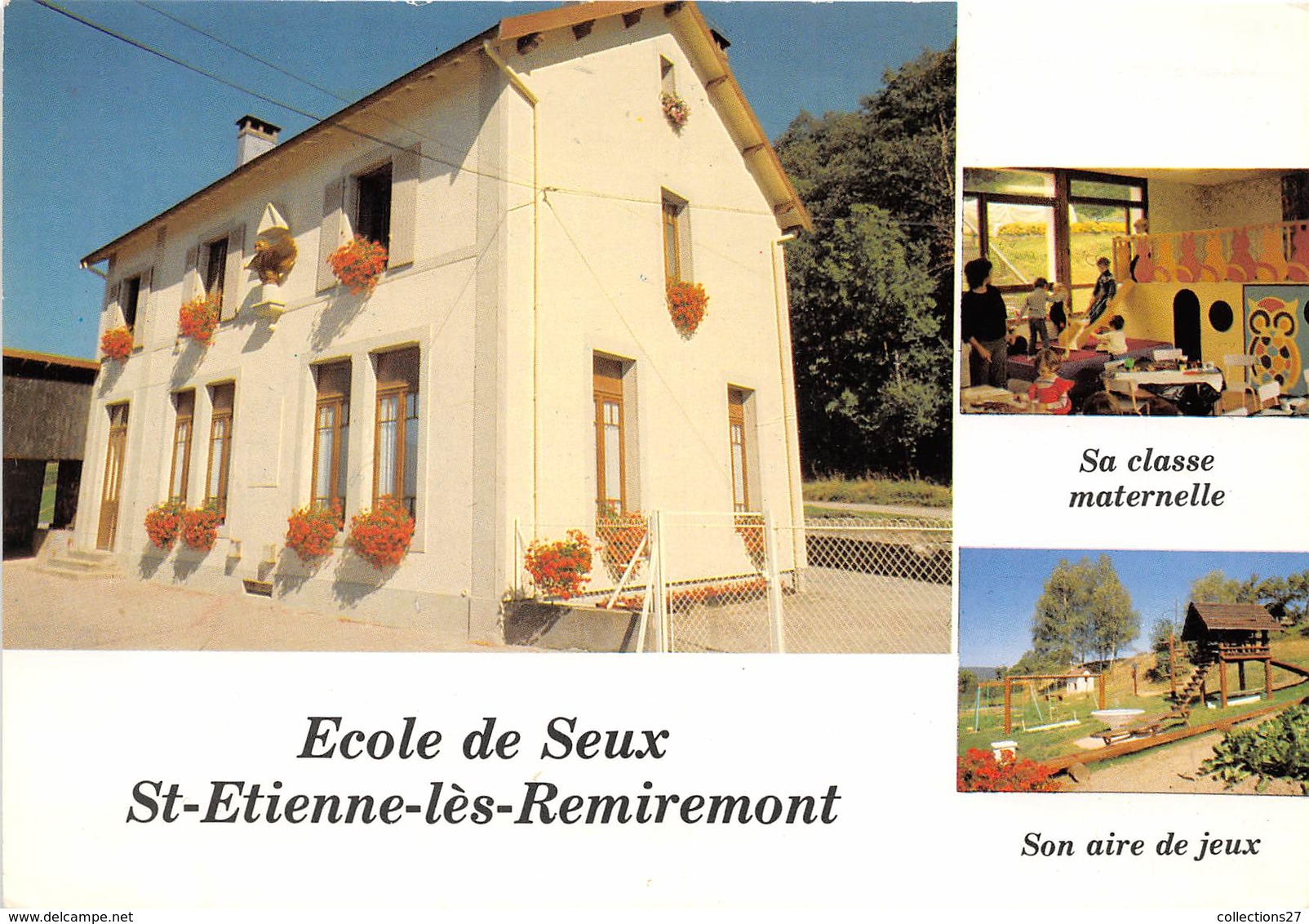 88-SAINT-ETIENNE-LES- REMIREMONT- ECOLE DE SEUX - MULTIVUES - Saint Etienne De Remiremont