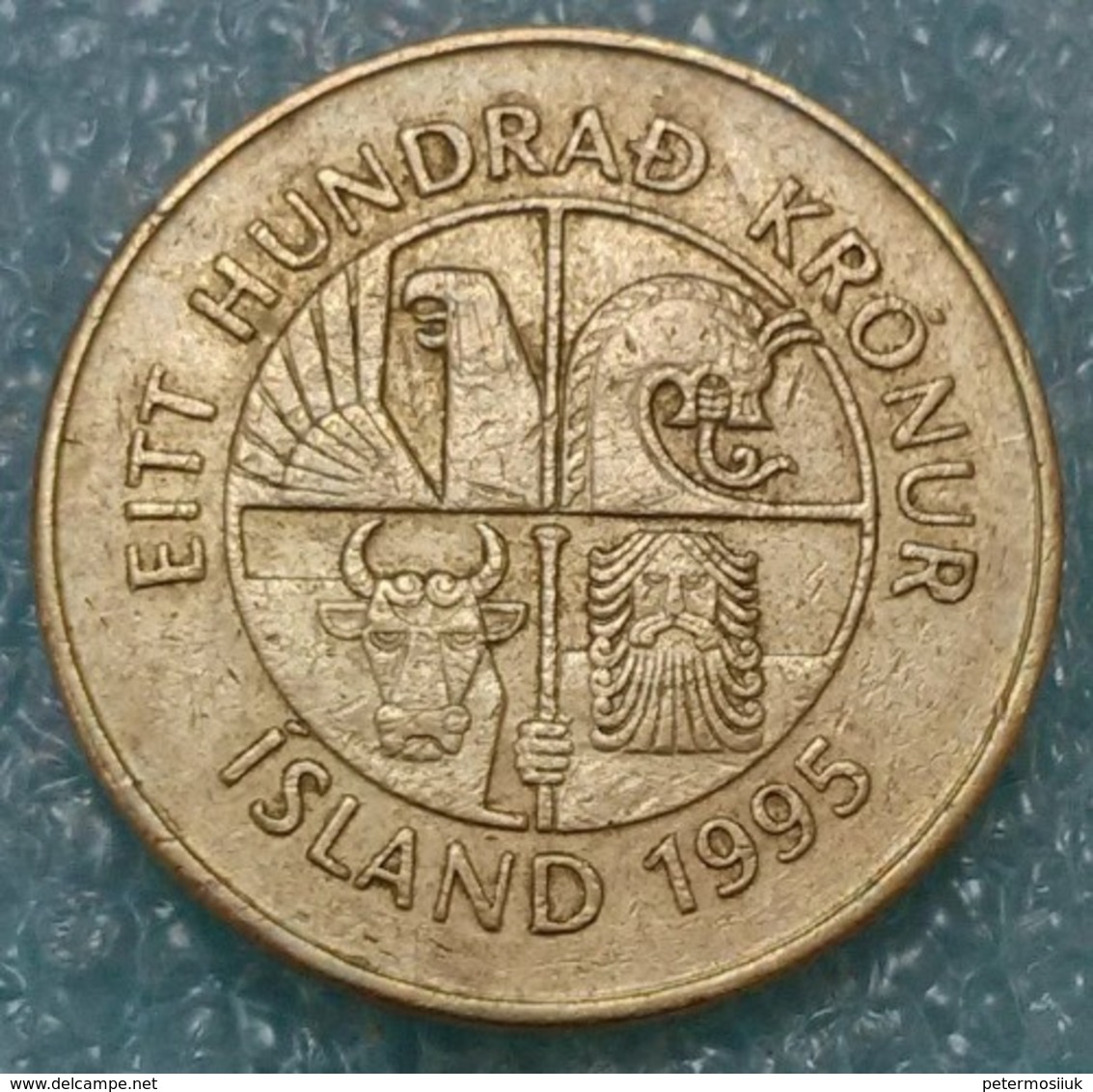 Iceland 100 Kronur, 1995 -2212 - Islandia