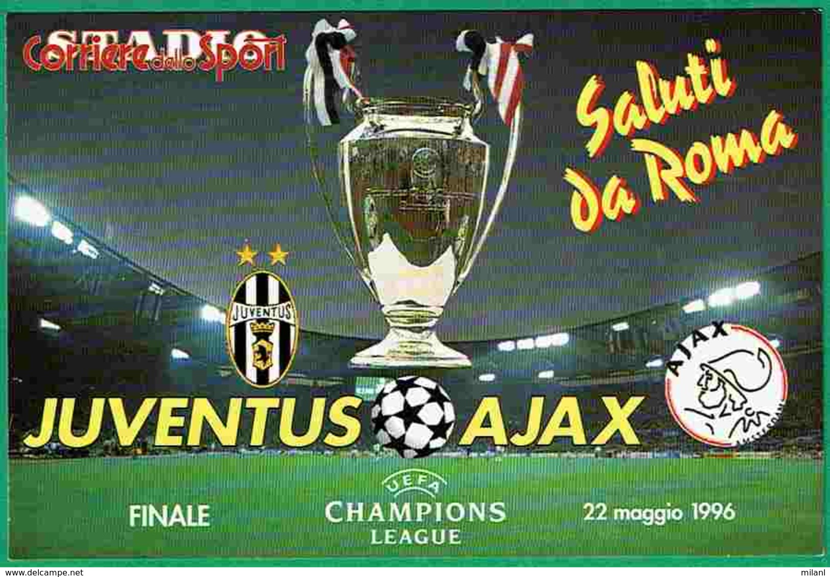 Juventus Ajax Finale Champions League 1996 - Calcio