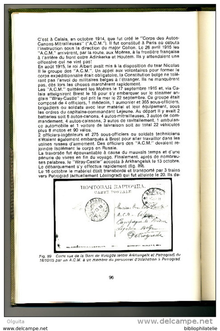 BELGIQUE Livre Censure Et Postes Militaires Belges 1914 - 1929 , 2 è édition , Par René Silverberg , 159 Pg , 1982  Etat - Poste Militaire & Histoire Postale