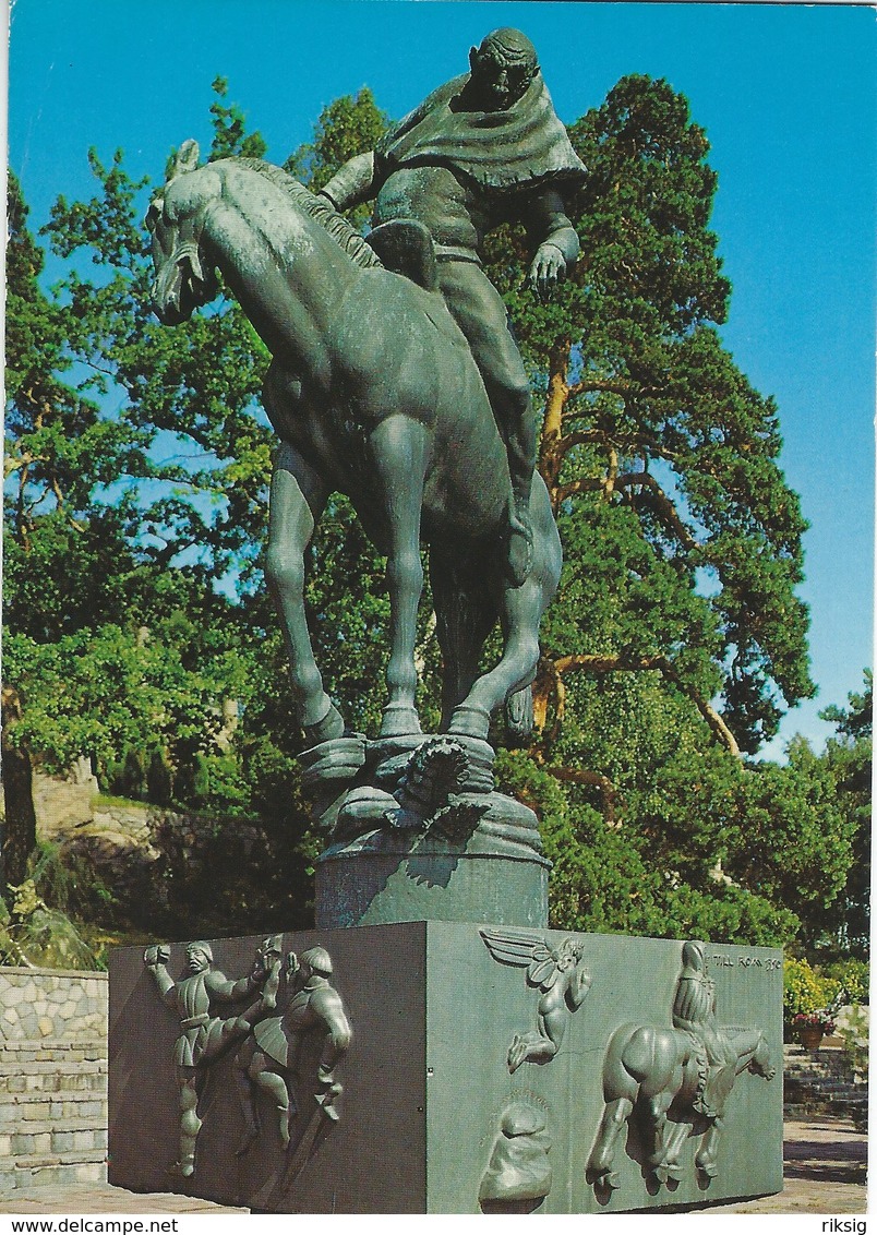 Statue   Carl Milles.  "Folke Filbyter"  Millesgården / Lidingö   Sweden.  B-3151 - Sculpturen