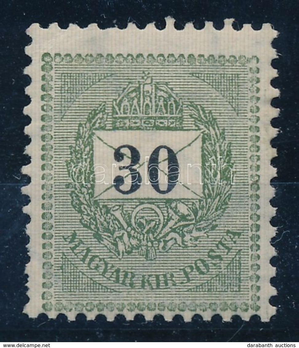 ** 1898 Feketeszámú Krajcáros Bélyeg 30kr (20.000) - Altri & Non Classificati