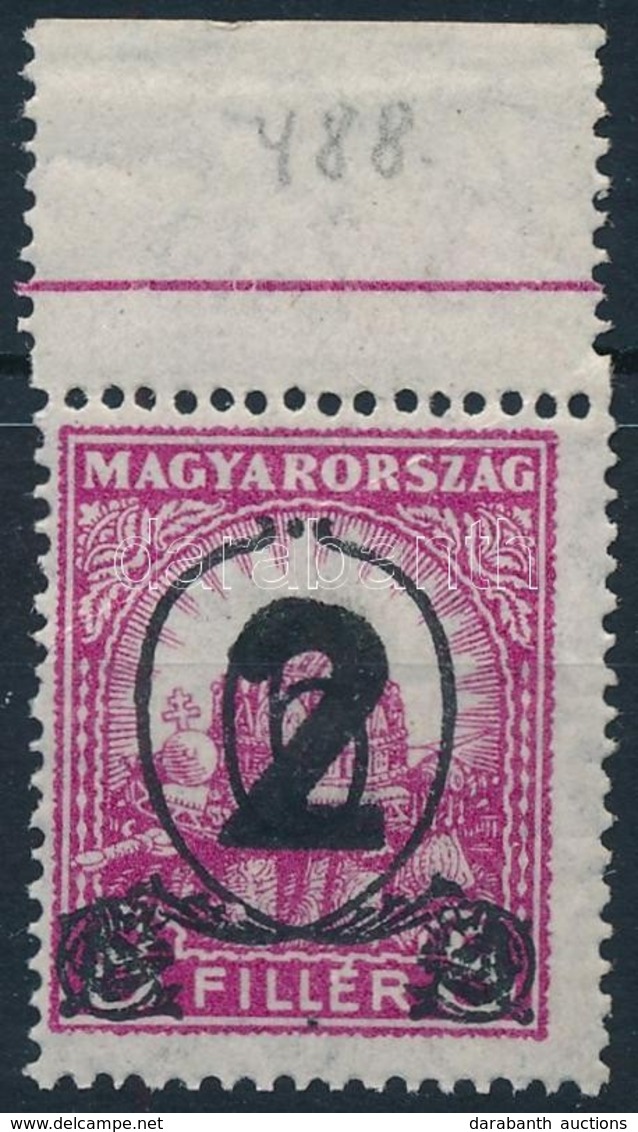 ** 1932 Kisegítő 518 ívszéli (25.000) (ránc / Crease) - Other & Unclassified