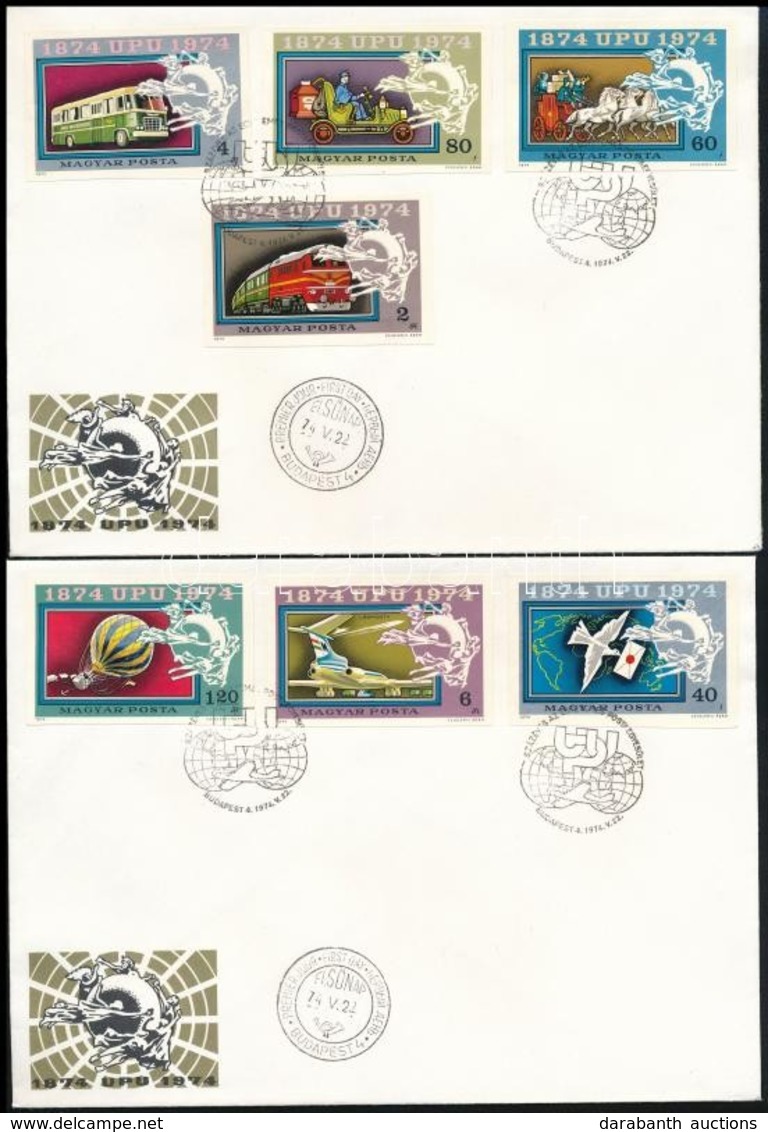 1974 UPU Vágott Sor FDC (4.000+) - Andere & Zonder Classificatie