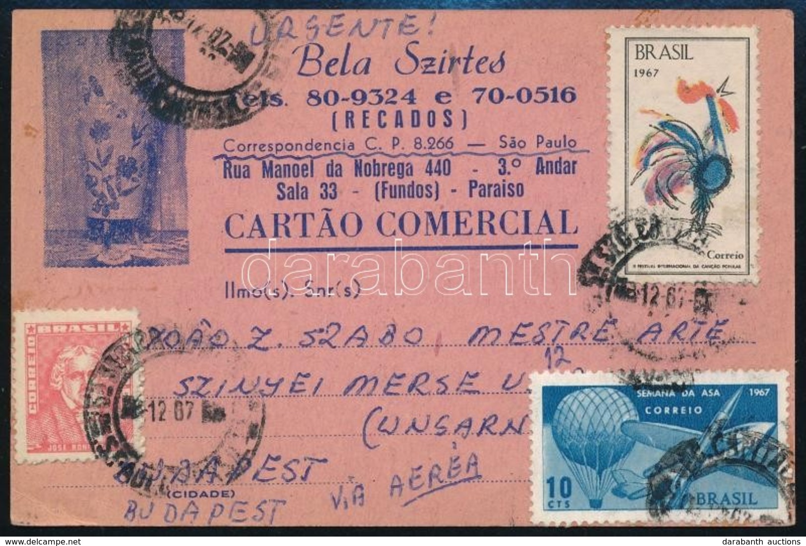 Brazília 1967 - Andere & Zonder Classificatie