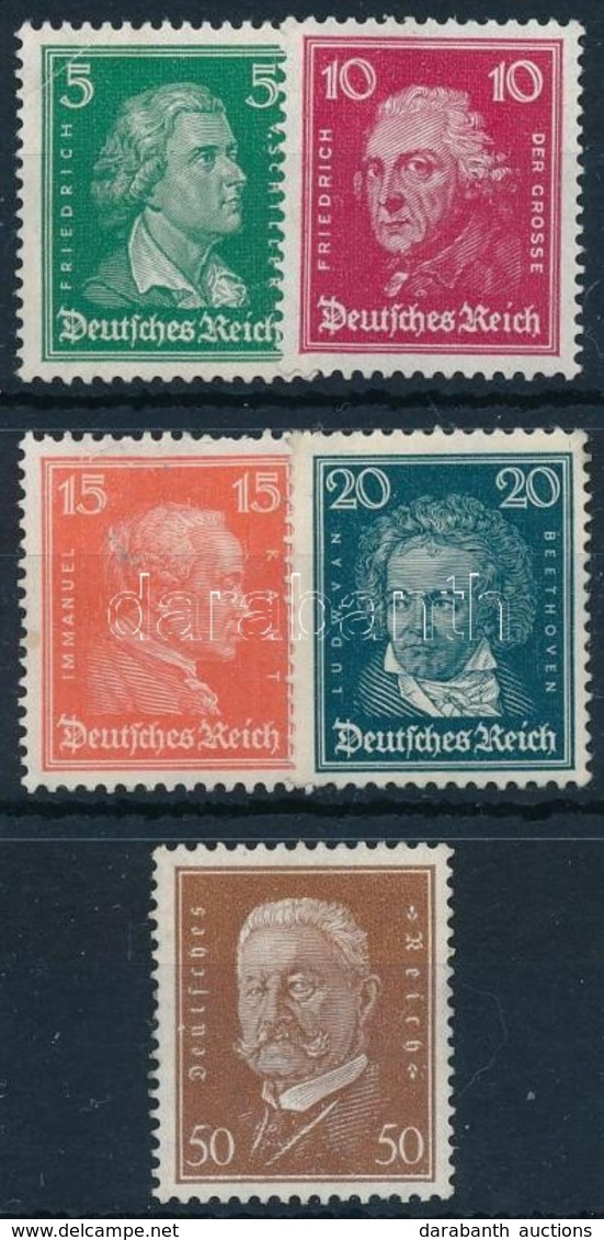 ** Deutsches Reich 5 Klf Jobb II. Osztályú Bélyeg (Mi EUR 348,-) - Andere & Zonder Classificatie