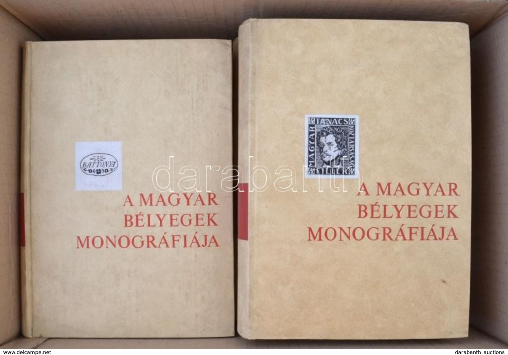 Magyar Bélyegek Monográfiája 1-6. Kötet Komplett, Jó állapotban. Dobozban - Other & Unclassified