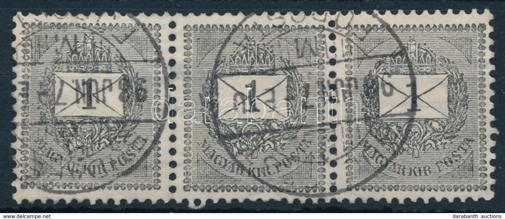 O 1889 1kr 3-as Csík - Sonstige & Ohne Zuordnung
