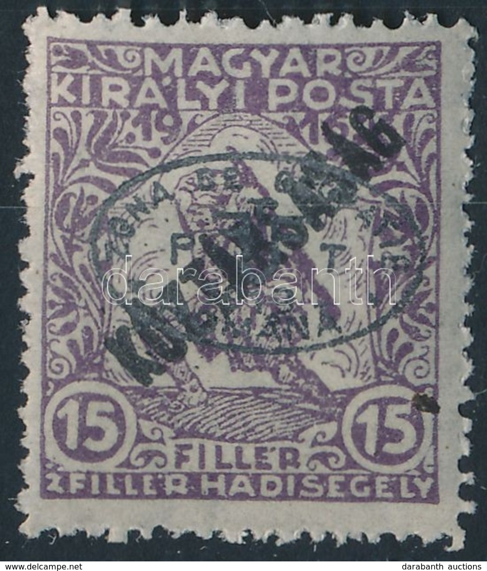 ** Debrecen I. 1919 Hadisegély/Köztársaság III. 15f Garancia Nélkül (**25.000) - Andere & Zonder Classificatie