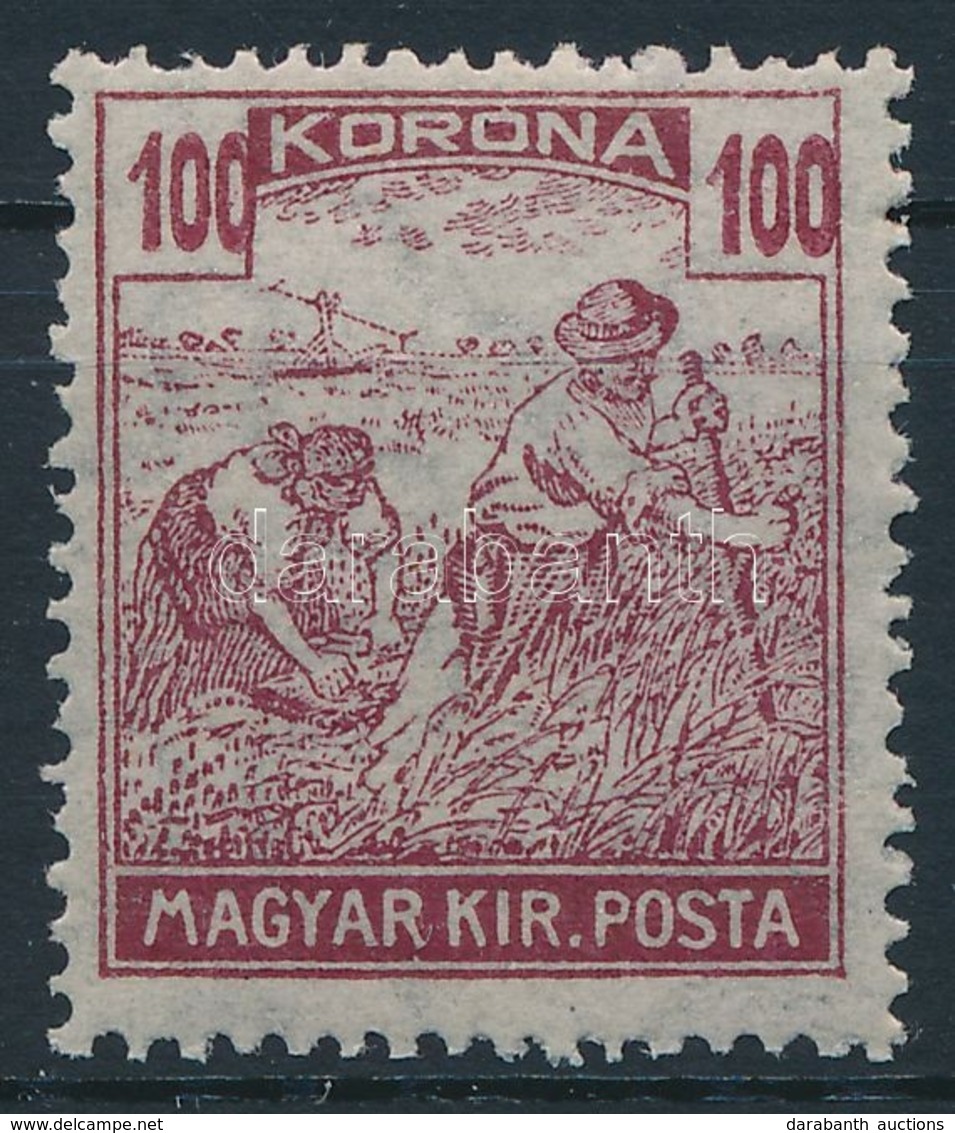 ** 1920 Arató 100K, Keretre Tolódott értékszámok - Altri & Non Classificati