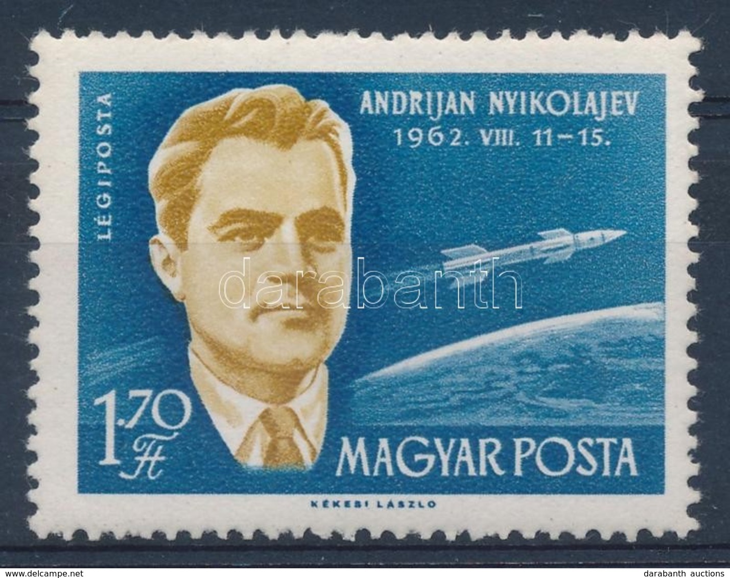 ** 1962 Világűr Meghódítói 1,70 Ft Eltömődött ,,R' - Andere & Zonder Classificatie