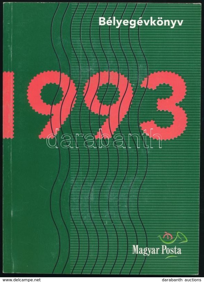 ** 1993 Bélyegkönyv Az 1993 év Bélyegeivel - Andere & Zonder Classificatie