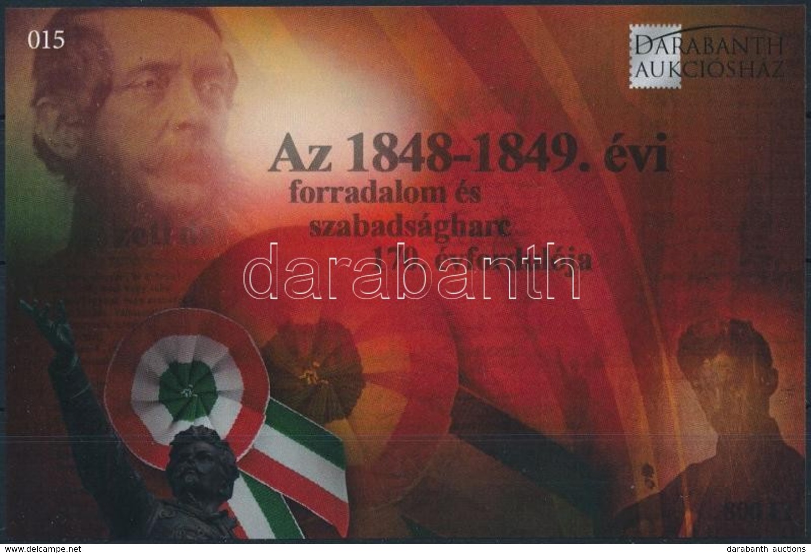 ** 2018 Az 1848-1849. évi Forradalom és Szabadságharc 170. évfordulója Emlékív - Sonstige & Ohne Zuordnung