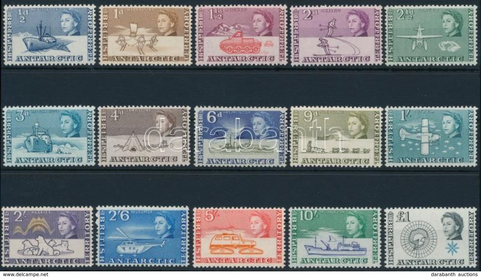 ** 1963 Forgalmi Sor Mi 1-15 - Andere & Zonder Classificatie