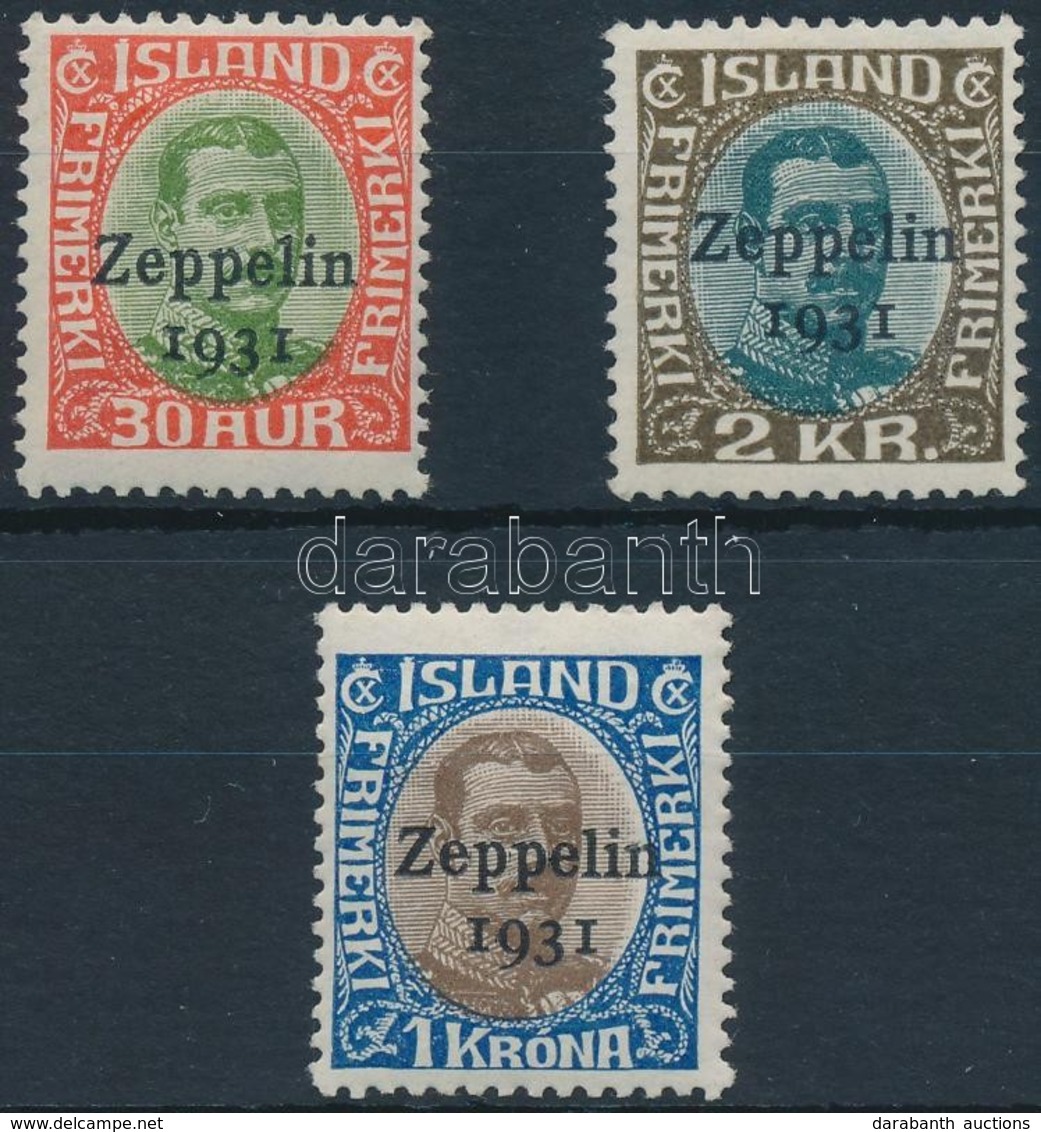 ** 1931 Zeppelin Mi 147-149 - Andere & Zonder Classificatie