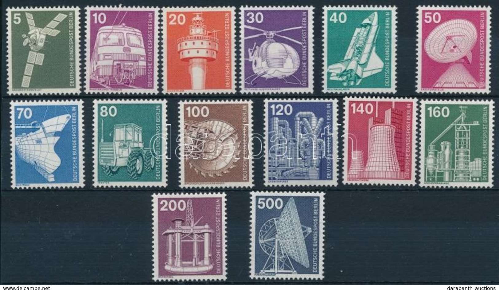 ** 1975 Forgalmi Sor Mi 494-507 - Andere & Zonder Classificatie