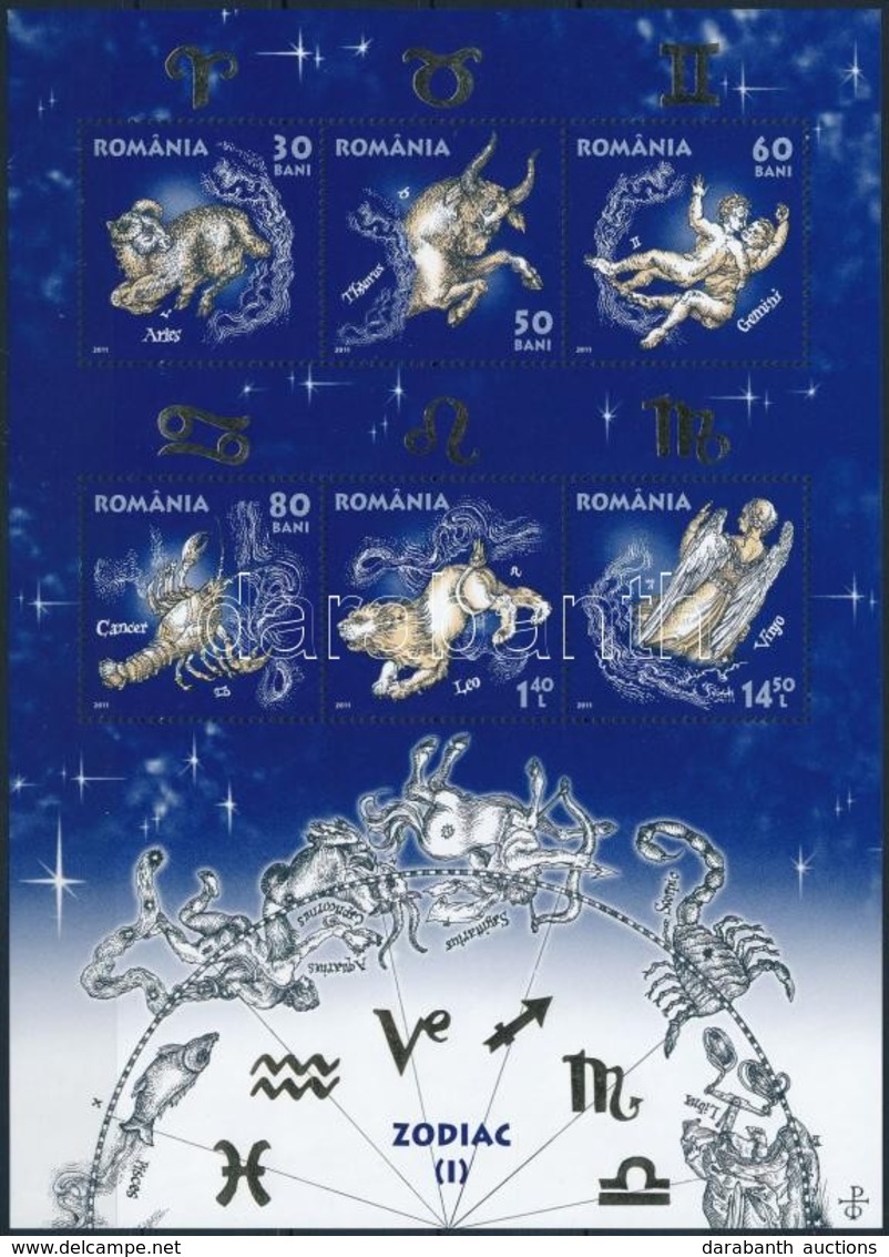 ** 2011 Horoszkóp Kisívsor Mi 6524-6529 - Andere & Zonder Classificatie
