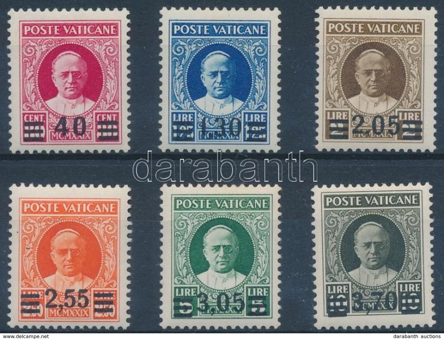 ** 1934 Provisorio Mi 39-44 - Andere & Zonder Classificatie