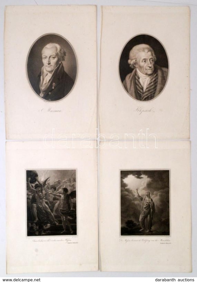 Cca 1800 Plaaten Tot De Nederduitsche Vertaaling Van Klopstock's Messias Door M. Johan Meerman, Heer Van Dalem En Vuren: - Prenten & Gravure