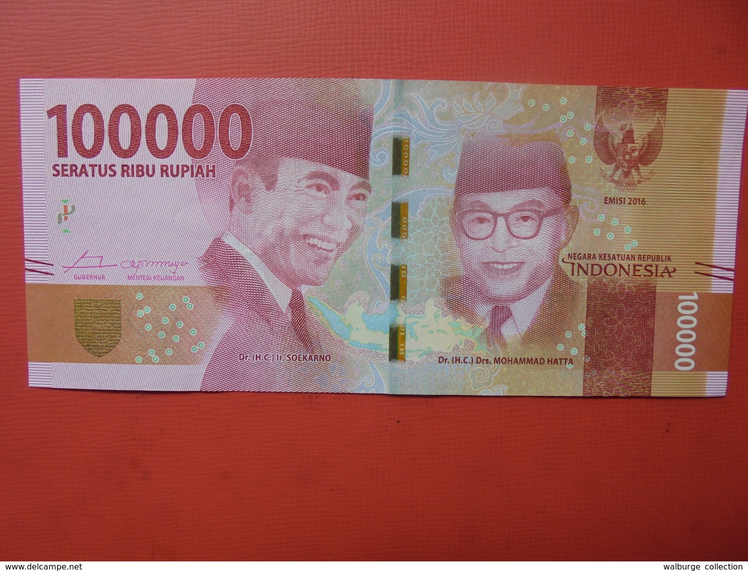 INDONESIE 100.000 RUPIE PRESQUE UNC - Indonésie