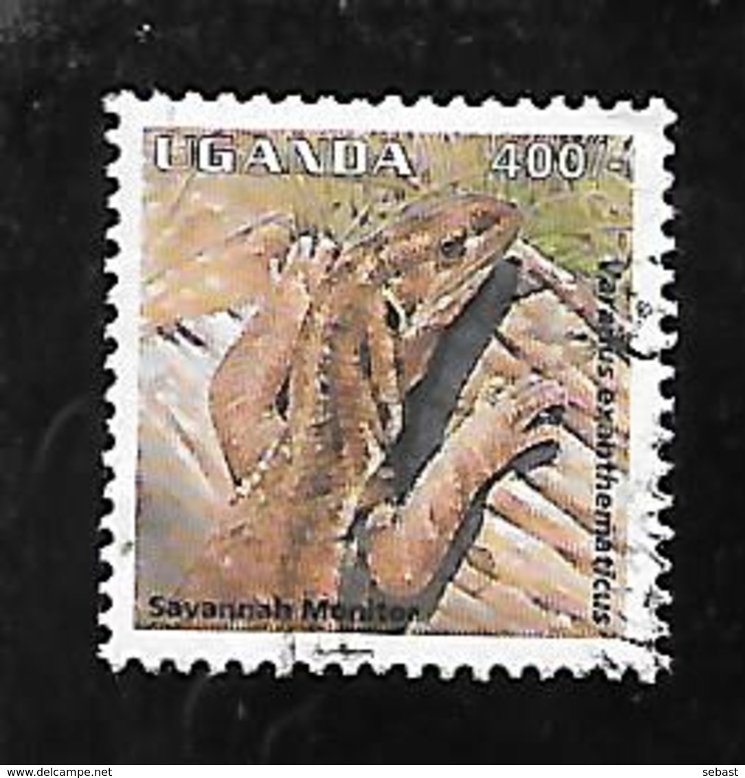 TIMBRE OBLITERE DE OUGNADA DE 1995 N° MICHEL 1539 - Ouganda (1962-...)