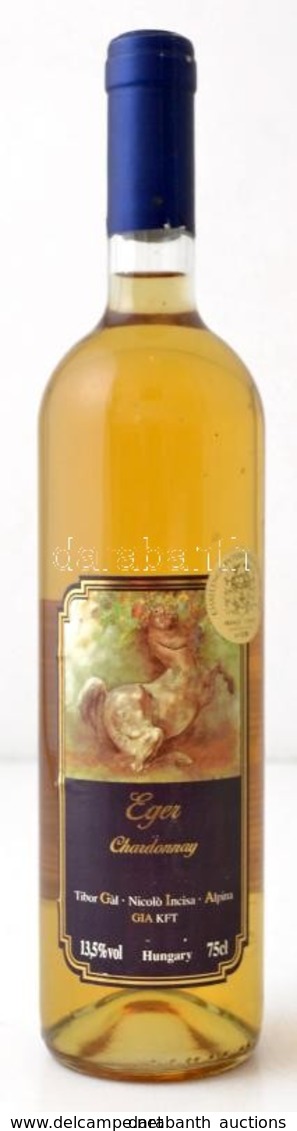 1997 Gál Tibor - Chardonnay Száraz Minőségi Fehérbor, 75 Cl - Sonstige & Ohne Zuordnung