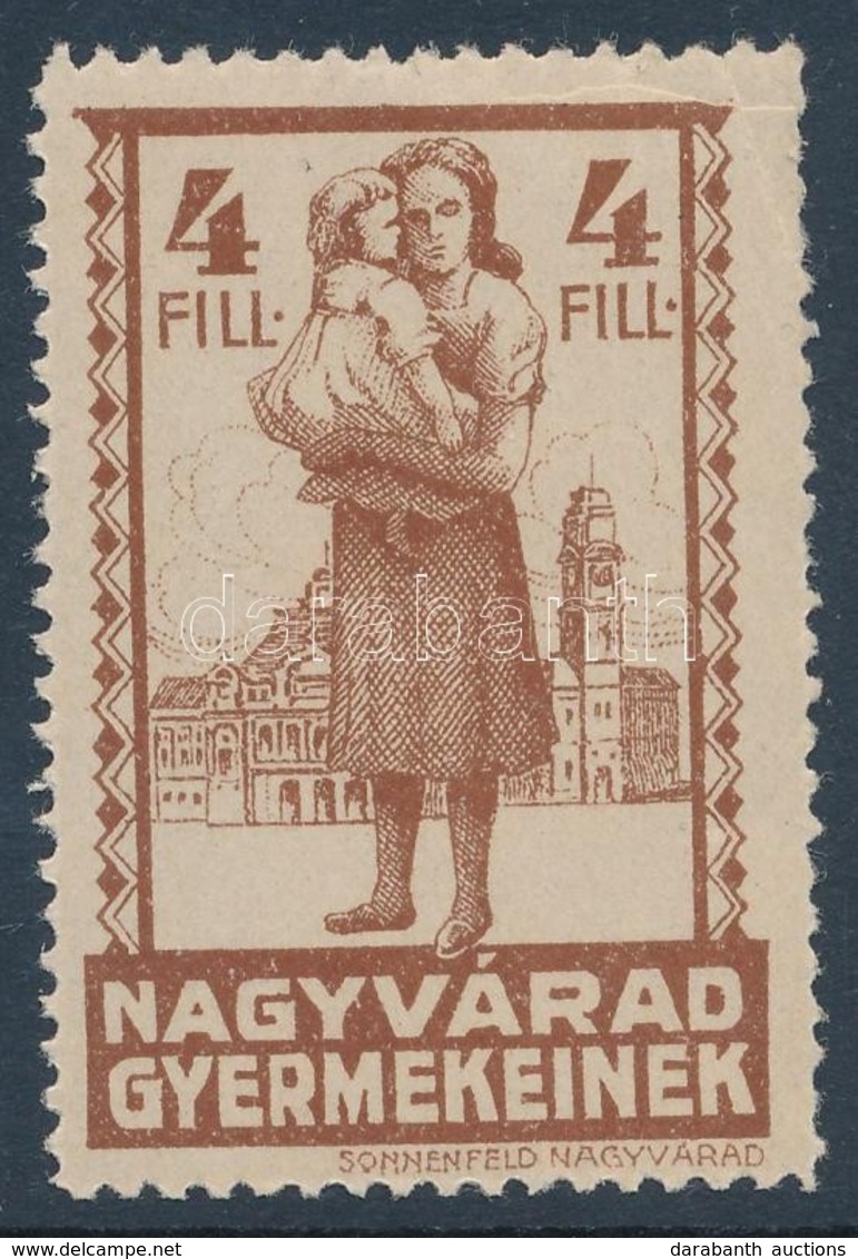 1940 Nagyvárad 4f Adománybélyeg - Zonder Classificatie