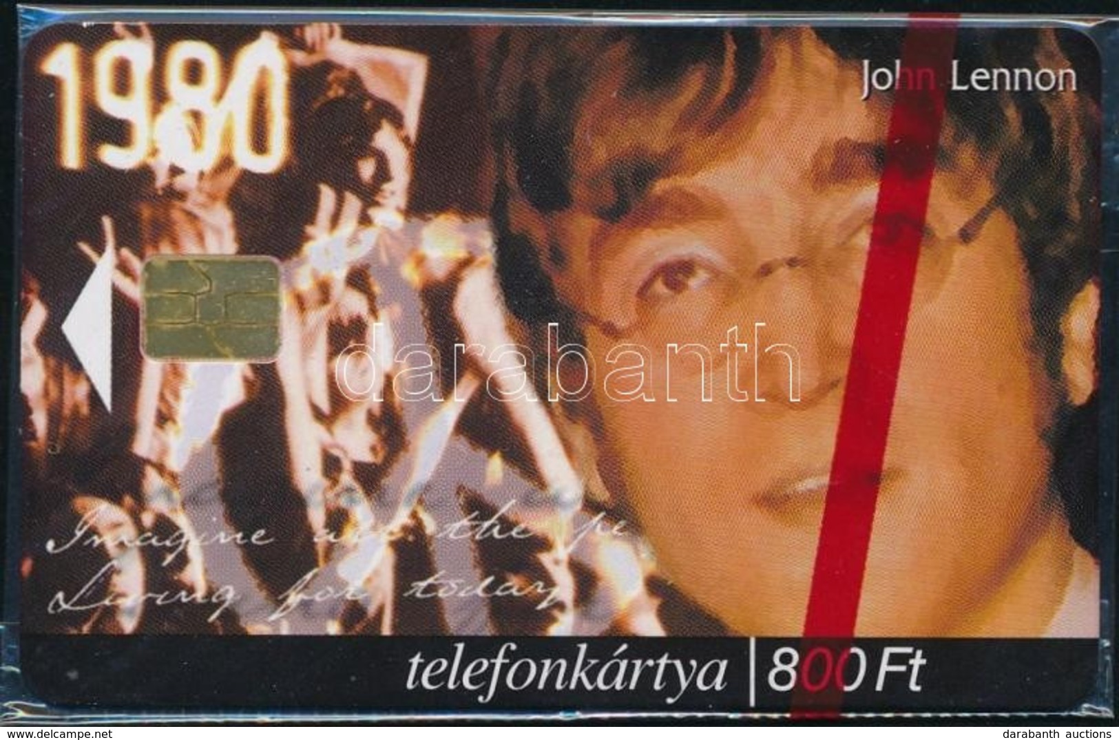 2000 John Lennon Használatlan Telefonkártya, Bontatlan Csomagolásban, Sorszámozott, - Zonder Classificatie