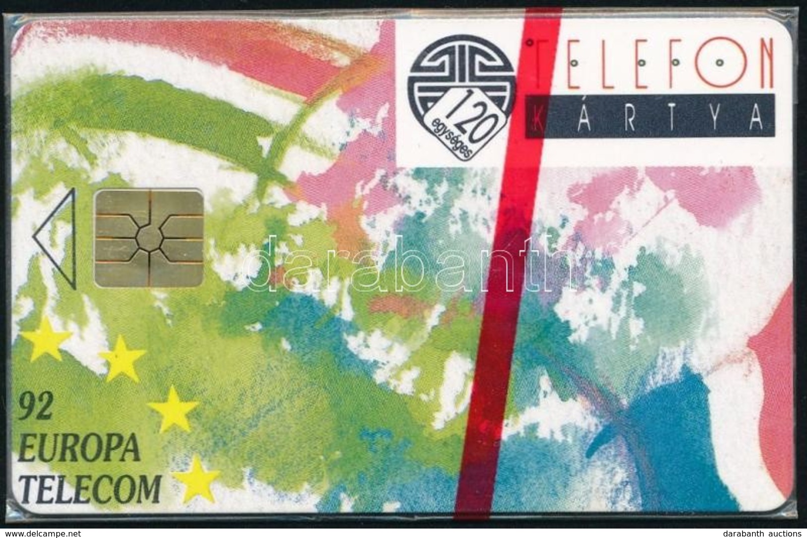 1992 Europa Telekom Használatlan Telefonkártya, Bontatlan Csomagolással. - Ohne Zuordnung