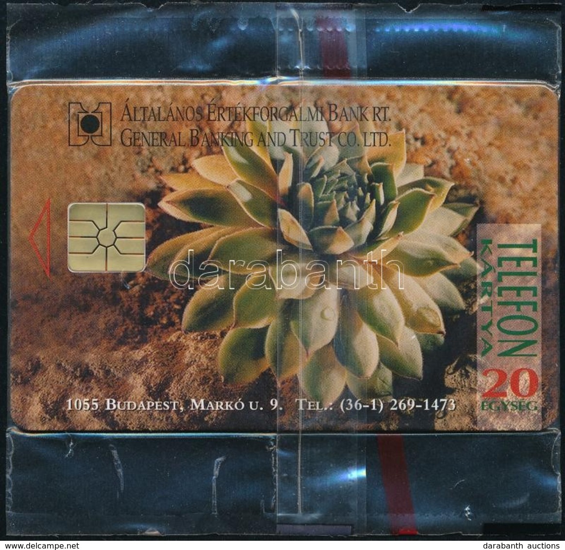 1995 AEB Dukát 20 Egységes Telefonkártya, Megjelent 4000 Példányban, Bontatlan Csomagolásban - Ohne Zuordnung