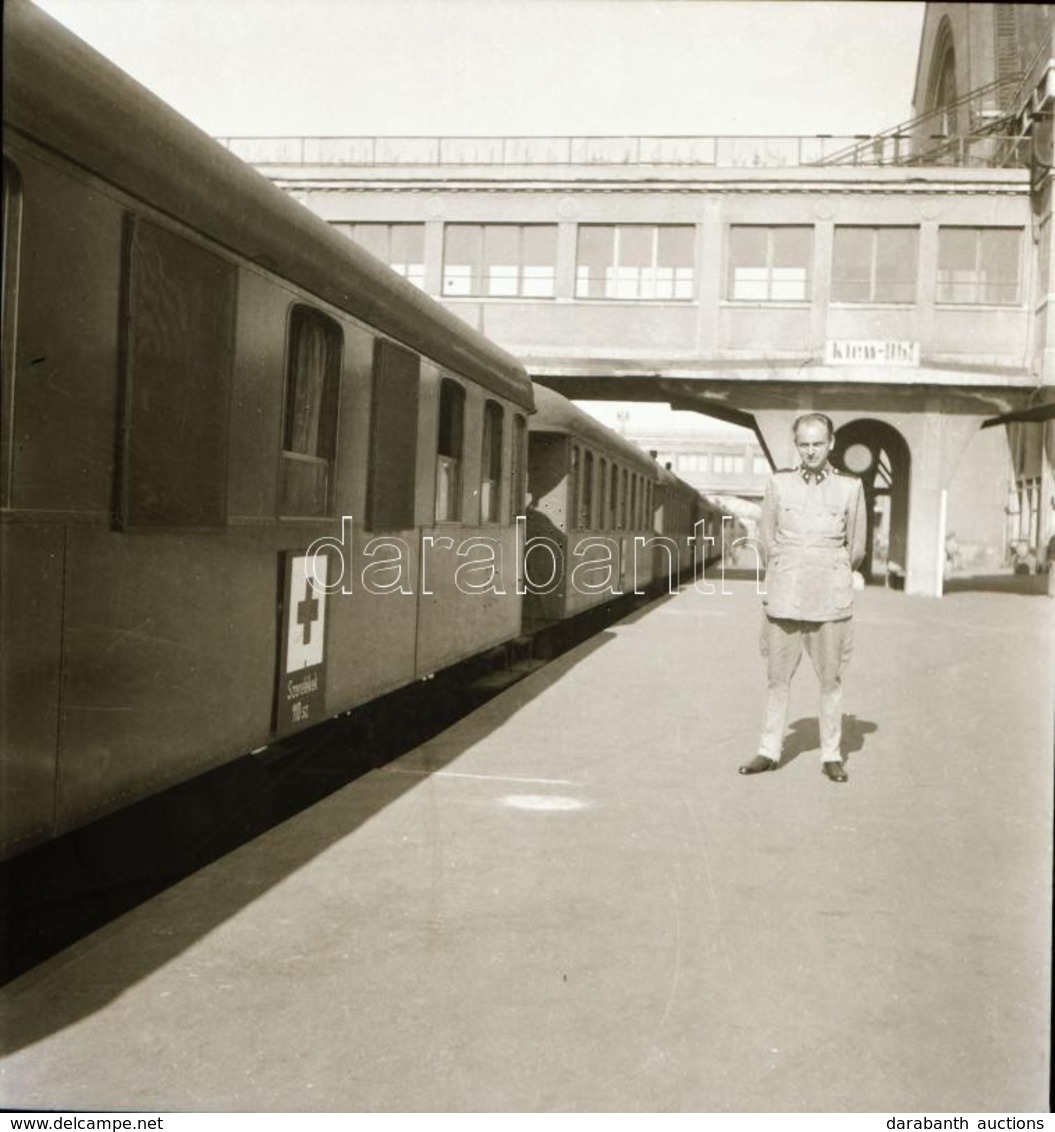 1941 Katonai Sebesült Szállító Vonaton Szolgálatot Teljesítők élete, útvonala (Budapest-Kiev Között), 13 Db Szabadon Fel - Andere & Zonder Classificatie