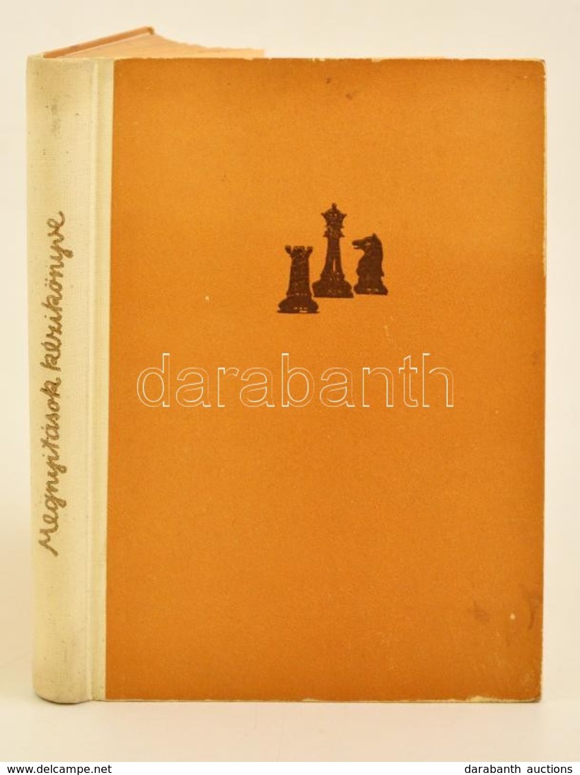 V. N. Panov: Megnyitások Kézikönyve, Bp. 1963, Sport Sakkönyv. Kiadói Félvászon Kötésben, Kissé Kopott Borítóval. Megjel - Zonder Classificatie