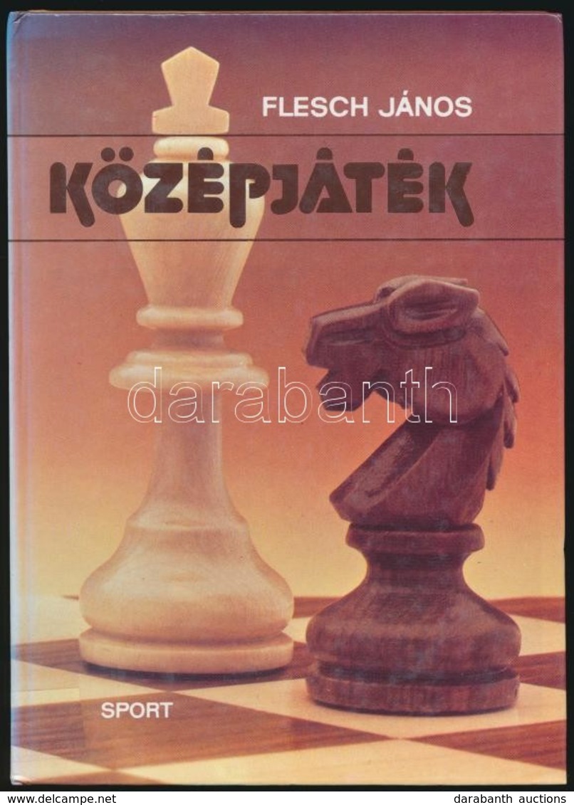 Flesch János: Középjáték. Bp.,1987, Sport. Kiadói Kartonált Papírkötés. - Non Classificati