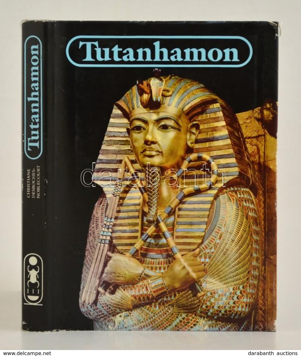 Christiane Desroches-Noblecourt: Tutanhamon. Egy Fáraó élete és Halála. Bp.,1985, Corvina. Kiadói Egészvászon-kötés, Kia - Zonder Classificatie