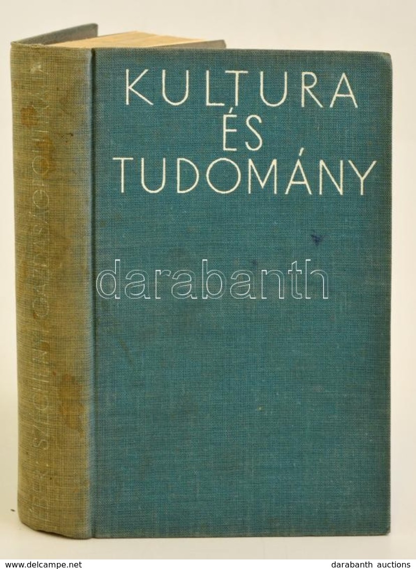 Éber Antal: Széchényi Gazdaságpolitikája. Kultúra és Tudomány. Bp.,é.n.,Franklin. Kiadói Egészvászon-kötés. - Zonder Classificatie