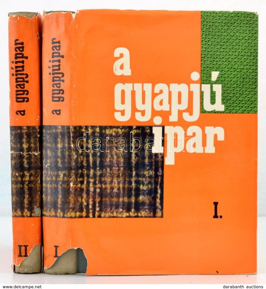 A Gyapjúipar Gyártási Ismeretek I-II. Kötet. Szerk.: Horváth László. Bp., 1963, Közgazdasági és Jogi Könyvkiadó. Kiadói  - Ohne Zuordnung